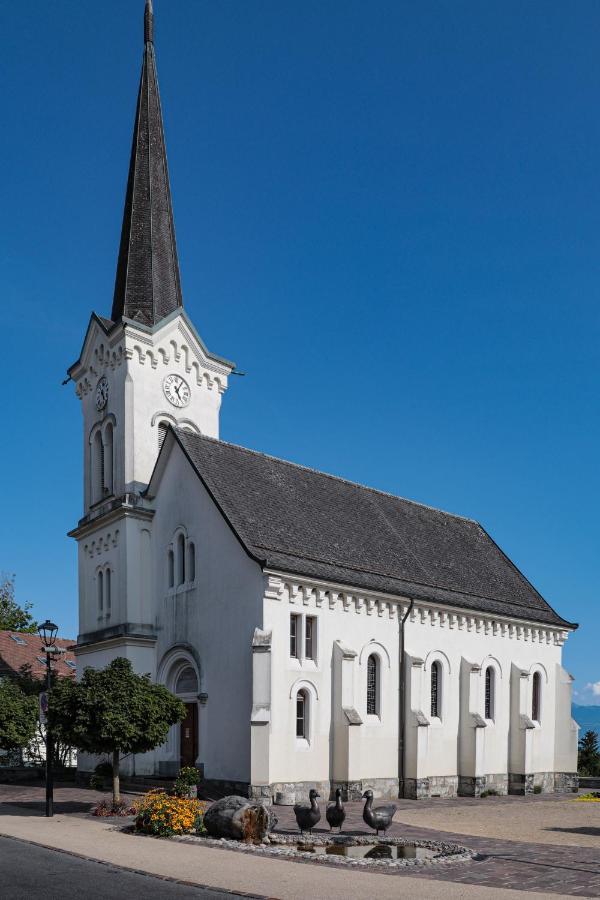 Apartamento Les Volets Bleus Morges Exterior foto